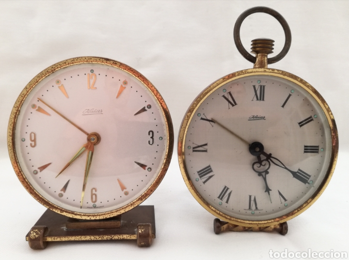 Relojes de carga manual: Dos Relojes A Cuerda Kaiser. - Foto 1 - 131439341