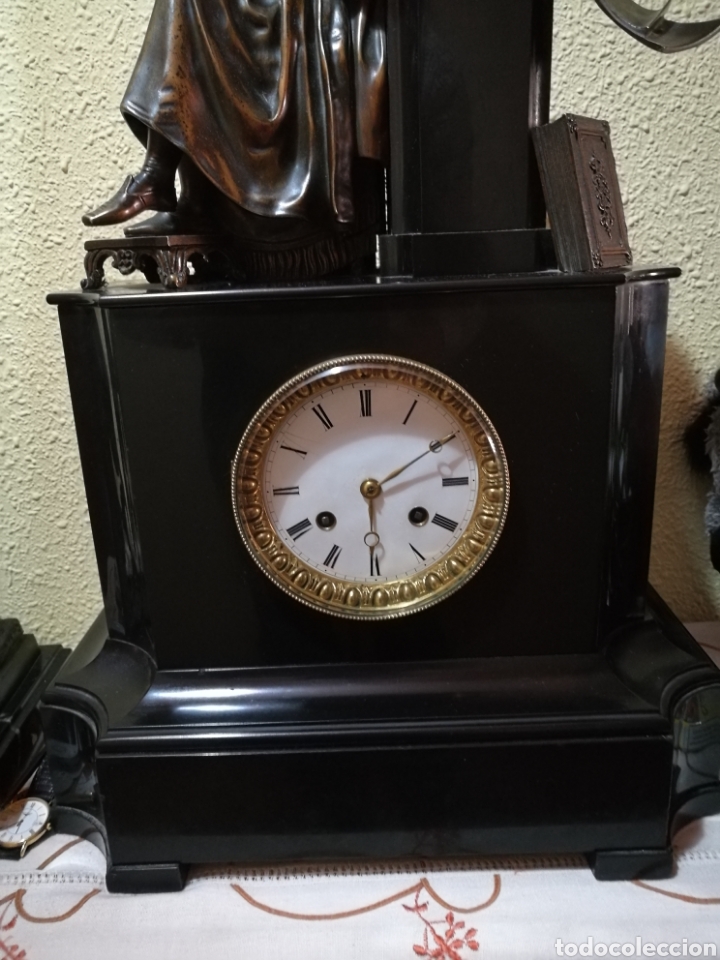 Relojes de carga manual: Reloj siglo XIX - Foto 3