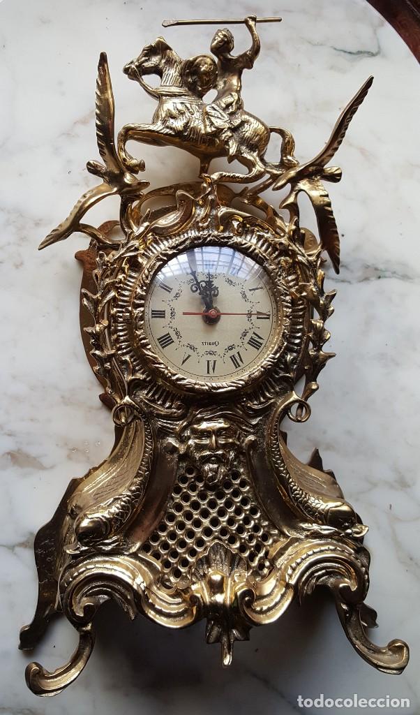 Relojes de carga manual: Reloj de Sobremesa del Imperio Frances - Foto 1