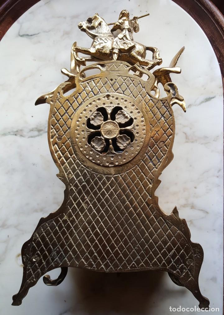 Relojes de carga manual: Reloj de Sobremesa del Imperio Frances - Foto 2