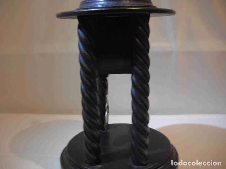 Relojes de carga manual: RELOJ MESA MADERA TEMPLETE - Foto 7