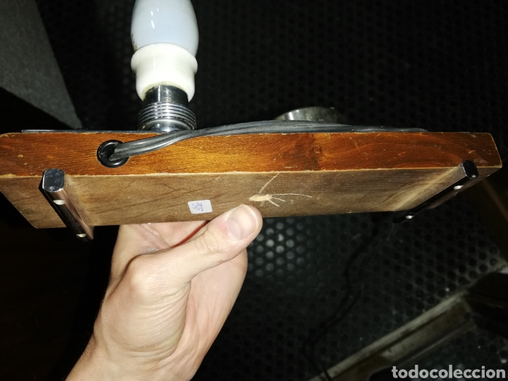 Relojes de carga manual: Reloj con l&aacute;mpara. Sin funcionar. - Foto 7