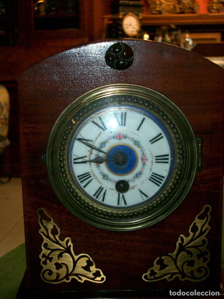 Relojes de carga manual: Antiguo reloj de sobremesa REF-7288 - Foto 2