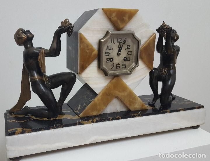 Relojes de carga manual: Reloj de mesa Art Dec&oacute;. - Foto 1