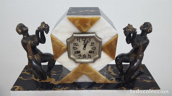 Relojes de carga manual: Reloj de mesa Art Dec&oacute;. - Foto 4