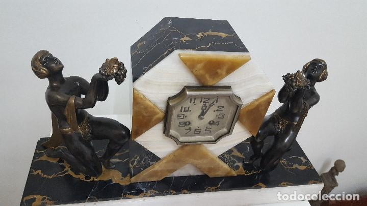 Relojes de carga manual: Reloj de mesa Art Dec&oacute;. - Foto 5