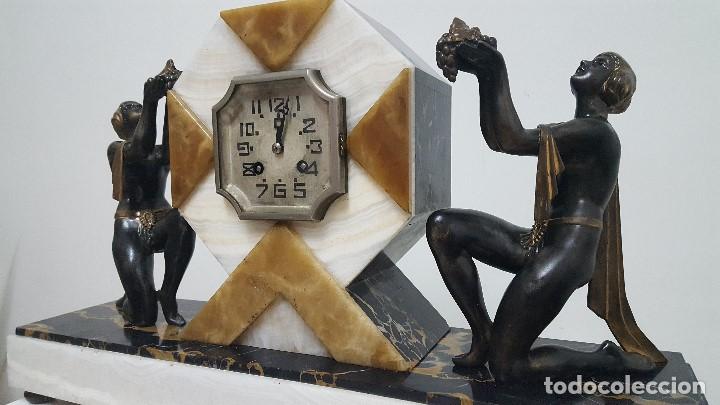 Relojes de carga manual: Reloj de mesa Art Dec&oacute;. - Foto 6