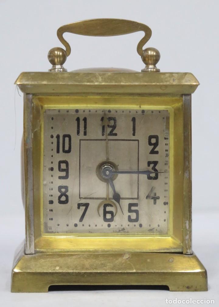 Relojes de carga manual: RELOJ DE CARRUAJE. ART DECO. FUNCIONA - Foto 1