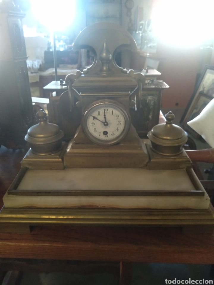 Relojes de carga manual: Reloj de mesa antiguo - Foto 5 - 94767654