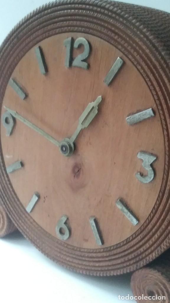 Relojes de carga manual: reloj madera sobremesa - Foto 1