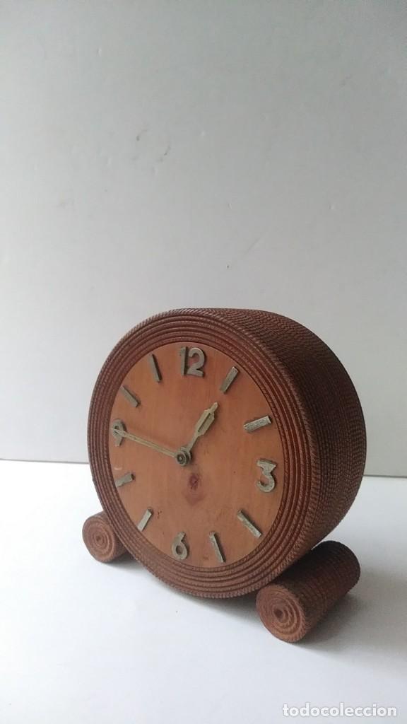 Relojes de carga manual: reloj madera sobremesa - Foto 4