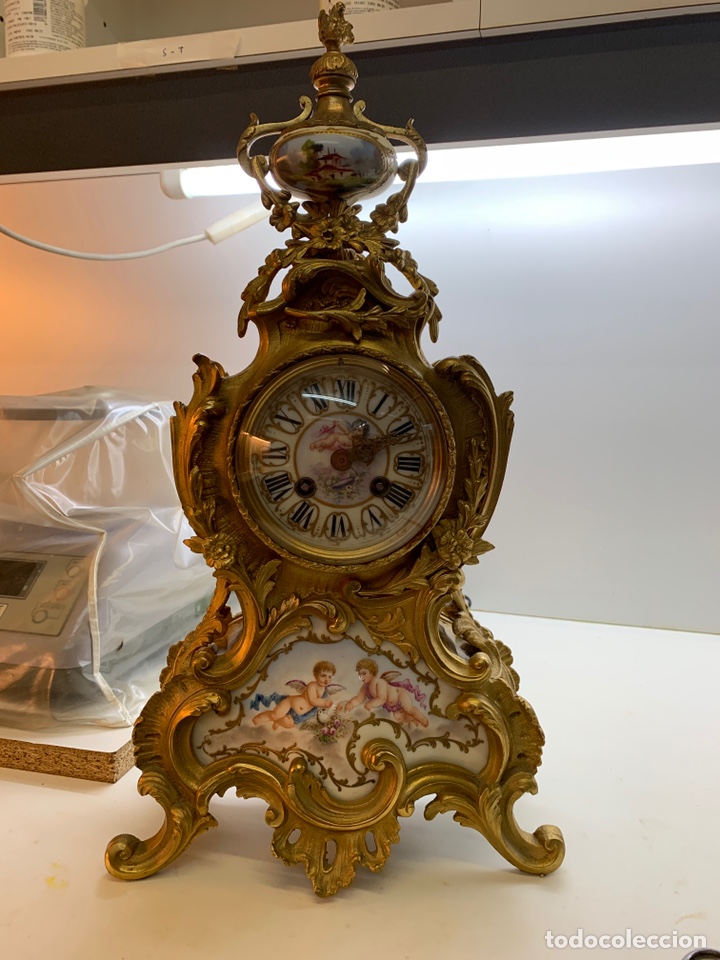 Relojes de carga manual: Reloj franc&eacute;s S XIX - Foto 1