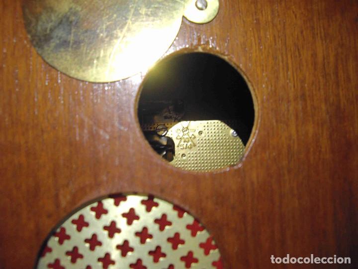 Relojes de carga manual: RELOJ MESA URNA MADERA - Foto 14