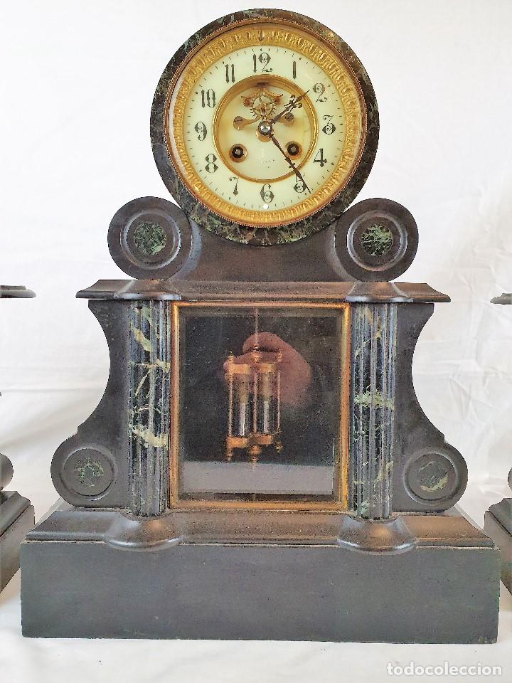 Relojes de carga manual: RELOJ NAPOLEON CON GUARNICION - Foto 5