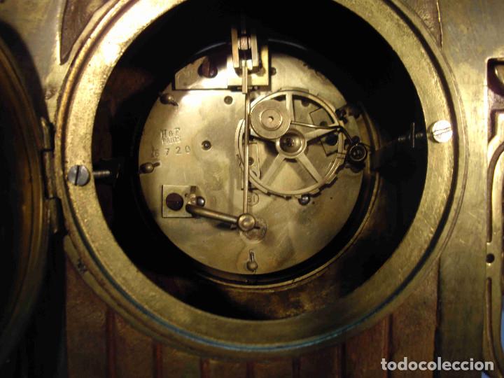 Relojes de carga manual: RELOJ BRONCE LAMBERT LEVY - Foto 13