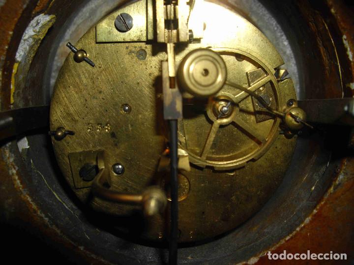 Relojes de carga manual: RELOJ MESA MARMOL BLANCO JASPEADO - Foto 16