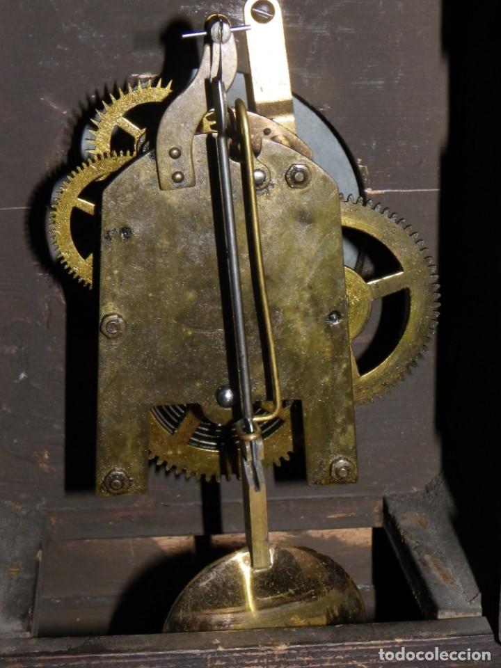 Relojes de carga manual: Reloj bracket, siglo XIX - Foto 15