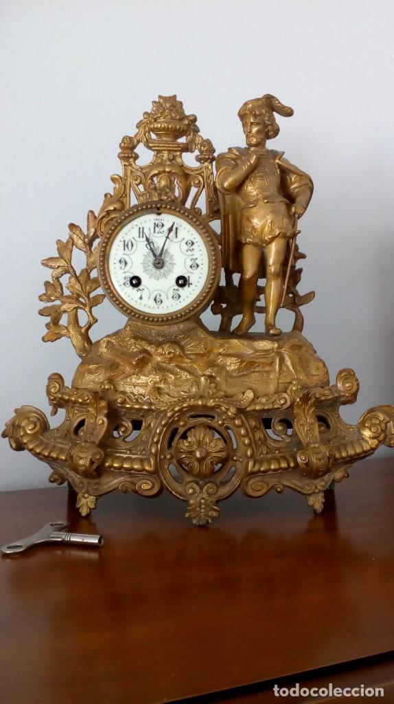 Relojes de carga manual: ANTIGUO RELOJ FRANC&Eacute;S. S.XIX. - Foto 1