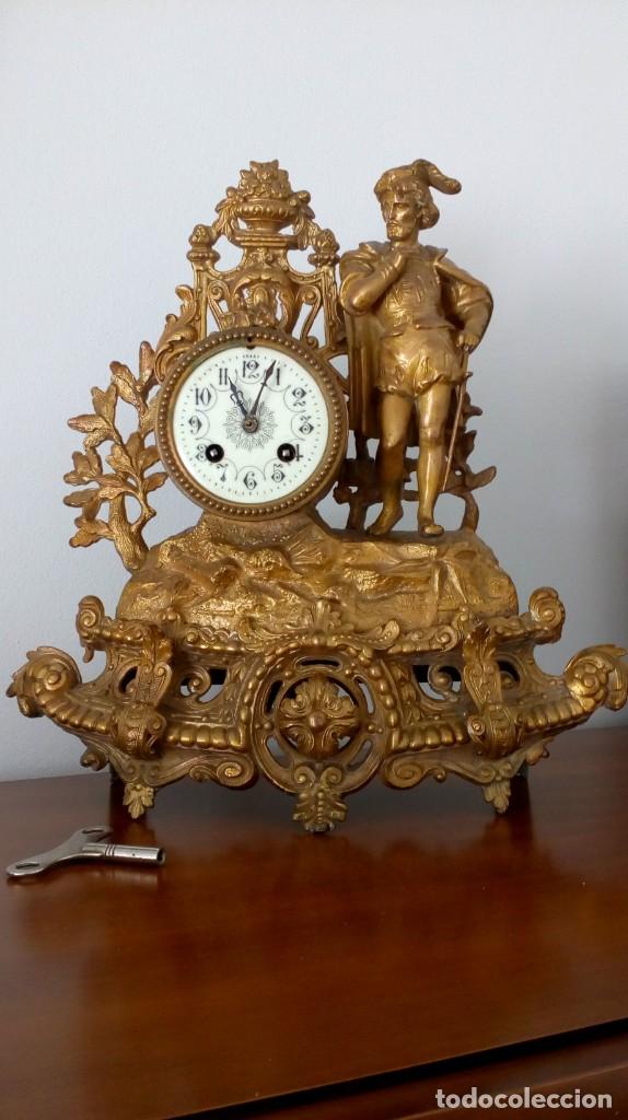 Relojes de carga manual: ANTIGUO RELOJ FRANC&Eacute;S. S.XIX. - Foto 2