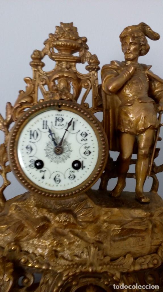 Relojes de carga manual: ANTIGUO RELOJ FRANC&Eacute;S. S.XIX. - Foto 3