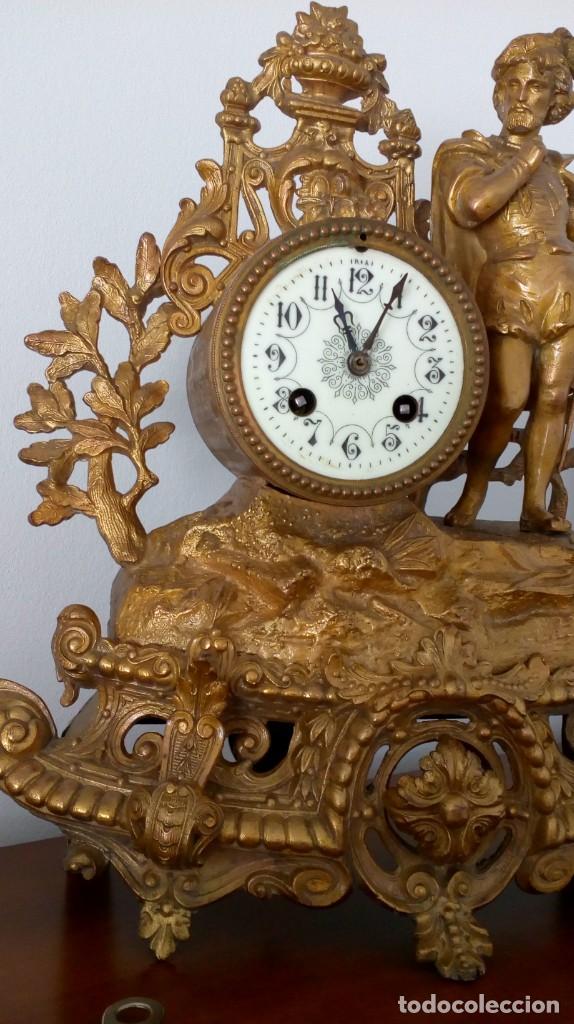 Relojes de carga manual: ANTIGUO RELOJ FRANC&Eacute;S. S.XIX. - Foto 5