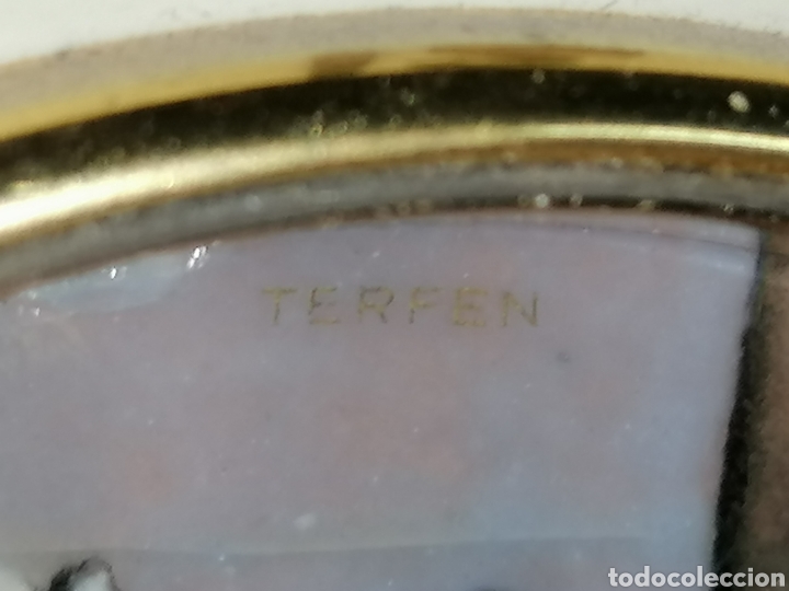 Relojes de carga manual: RELOJ DE MESA, SWISS TABLE CLOCK, TERFEN, SIGNED ENAMEL DIAL - Foto 11