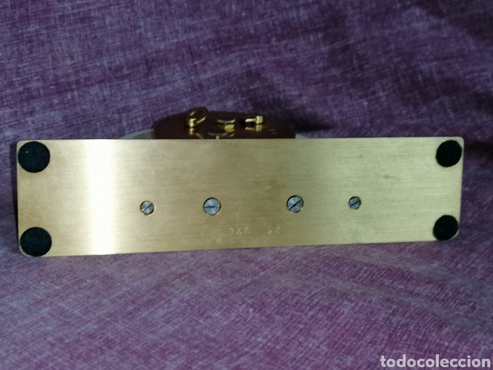 Relojes de carga manual: RELOJ DE MESA, SWISS TABLE CLOCK, TERFEN, SIGNED ENAMEL DIAL - Foto 14