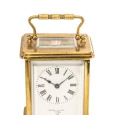 Relojes de carga manual: ANTIGUO RELOJ DE ORIGEN INGLES CON CUERDA MANUAL DE 8 DÍAS ,EN PERFECTO ESTADO Y FUNCIONANDO,. Lote 208692195