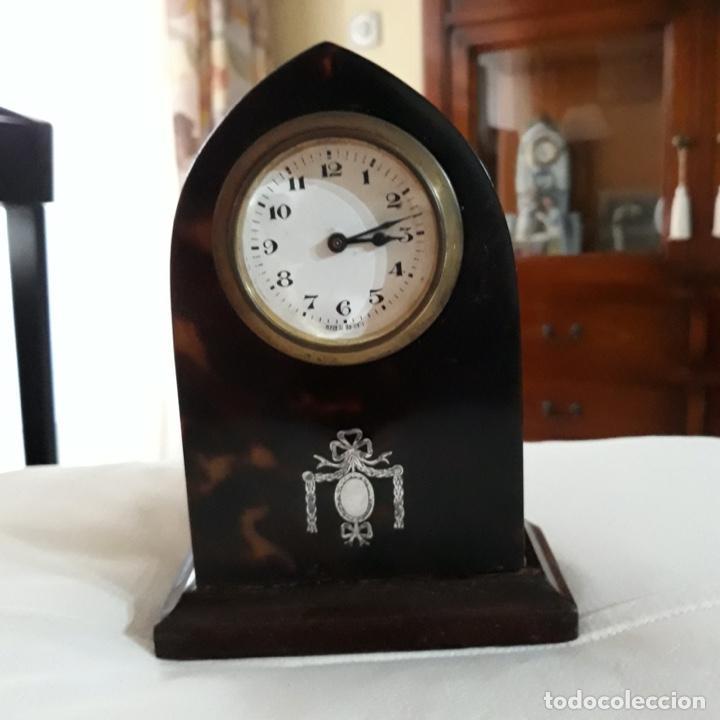 Relojes de carga manual: Bonito reloj de sobremesa. - Foto 4