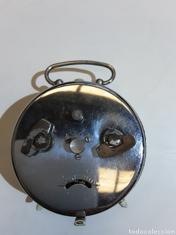 Relojes de carga manual: Antiguo reloj de sobremesa - Foto 2