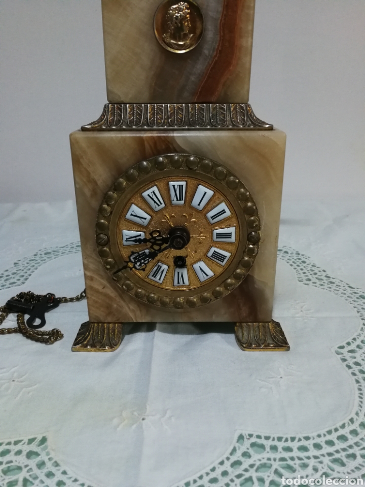 Relojes de carga manual: RELOJ DE SOBREMESA ALEMAN - Foto 2