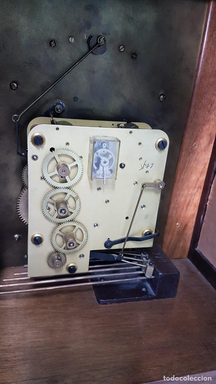 Relojes de carga manual: Reloj carrillon de sobremesa estilo tompion - Foto 5