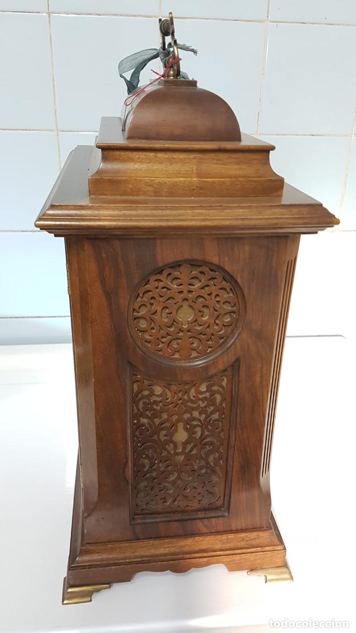 Relojes de carga manual: Reloj carrillon de sobremesa estilo tompion - Foto 7