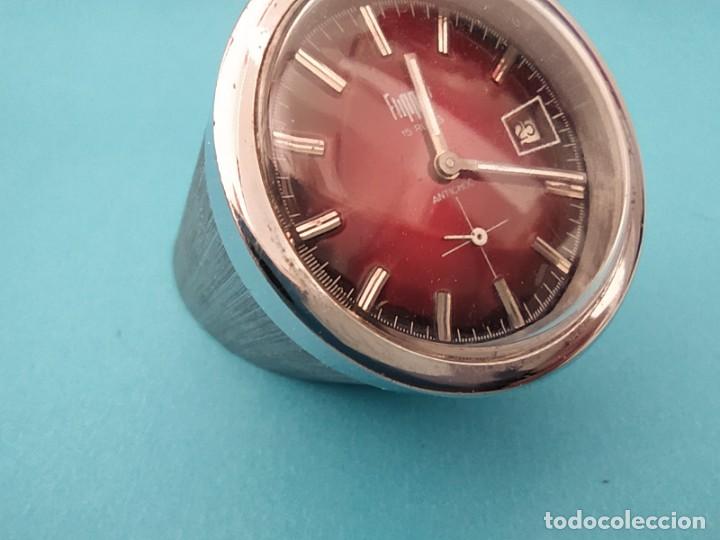 Relojes de carga manual: RELOJ DE MESA DE CARGA MANUAL SUIZO - Foto 8
