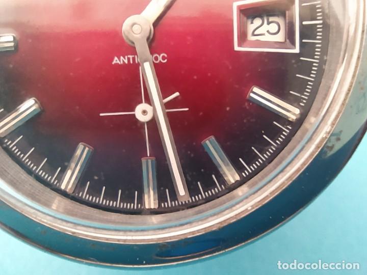 Relojes de carga manual: RELOJ DE MESA DE CARGA MANUAL SUIZO - Foto 10