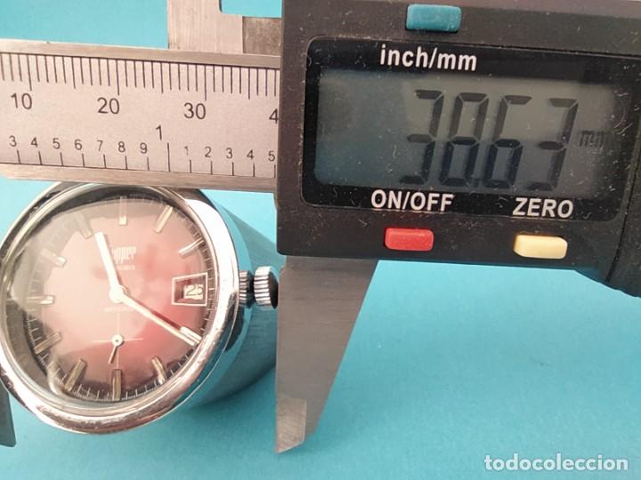 Relojes de carga manual: RELOJ DE MESA DE CARGA MANUAL SUIZO - Foto 15