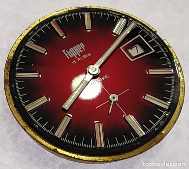 Relojes de carga manual: RELOJ DE MESA DE CARGA MANUAL SUIZO - Foto 22