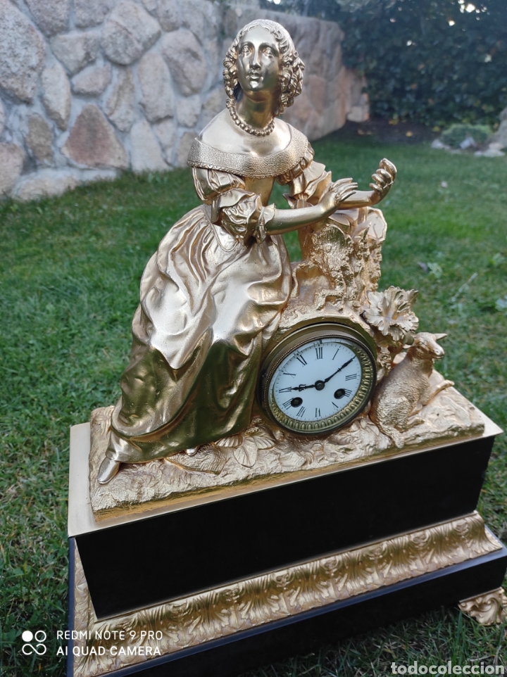 Relojes de carga manual: Reloj franc&eacute;s siglo XIX - Foto 7