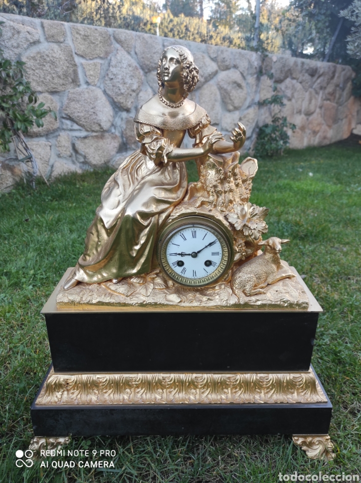 Relojes de carga manual: Reloj franc&eacute;s siglo XIX - Foto 8