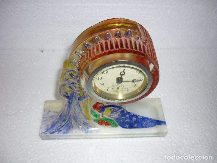 Relojes de carga manual: RELOJ DE CRISTAL antiguo - Foto 2