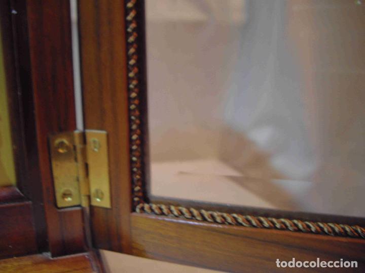 Relojes de carga manual: RELOJ MESA URNA MADERA - Foto 7