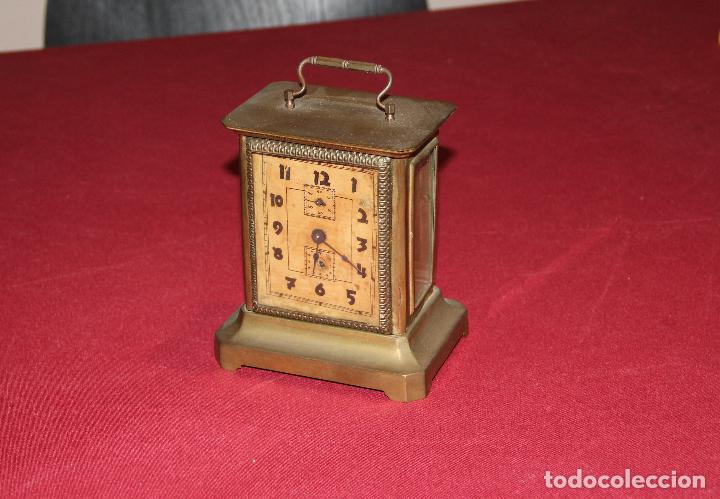 Relojes de carga manual: ANTIGUO RELOJ DE CARRUAJE JUNGHANS - Foto 3