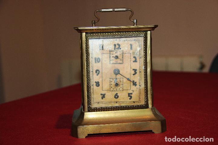 Relojes de carga manual: ANTIGUO RELOJ DE CARRUAJE JUNGHANS - Foto 4