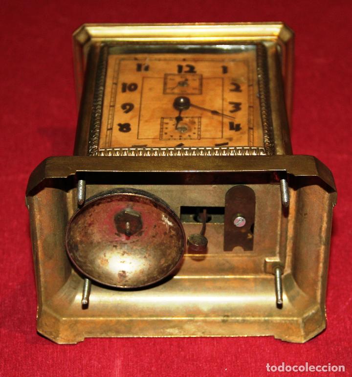 Relojes de carga manual: ANTIGUO RELOJ DE CARRUAJE JUNGHANS - Foto 5