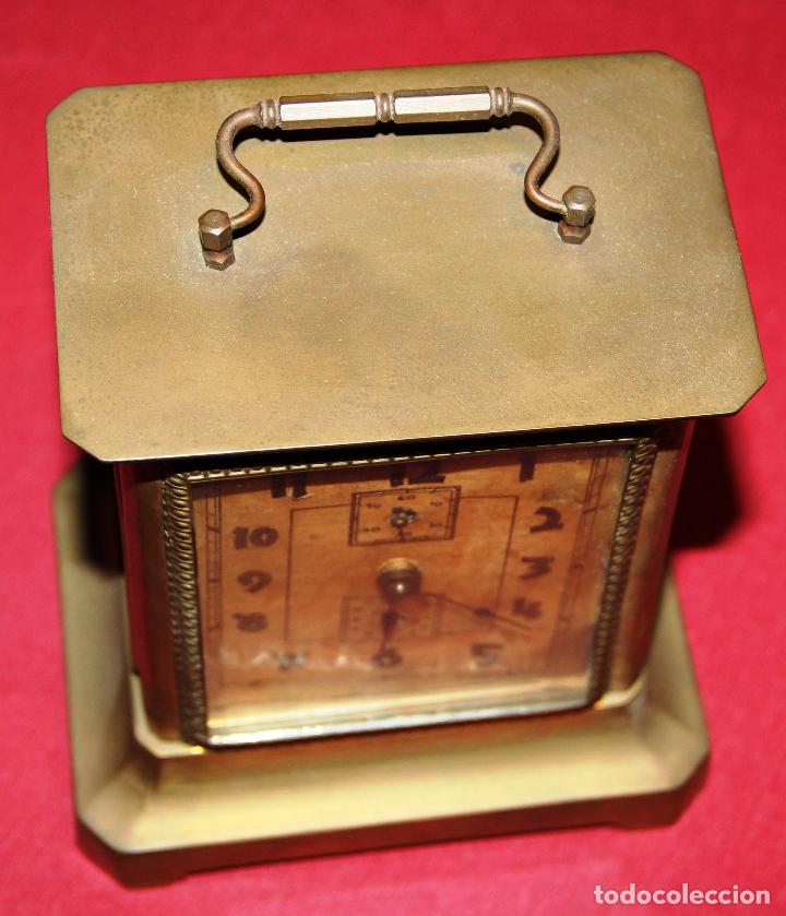 Relojes de carga manual: ANTIGUO RELOJ DE CARRUAJE JUNGHANS - Foto 6