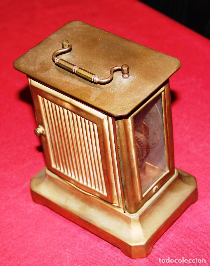 Relojes de carga manual: ANTIGUO RELOJ DE CARRUAJE JUNGHANS - Foto 7