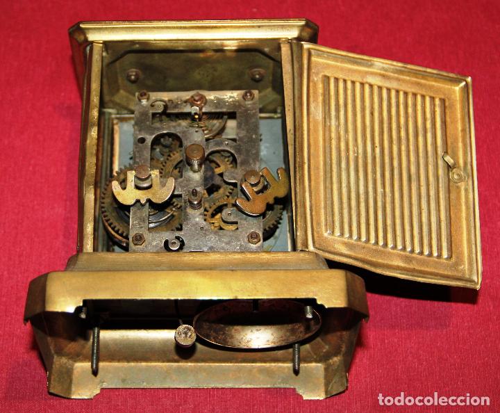 Relojes de carga manual: ANTIGUO RELOJ DE CARRUAJE JUNGHANS - Foto 8