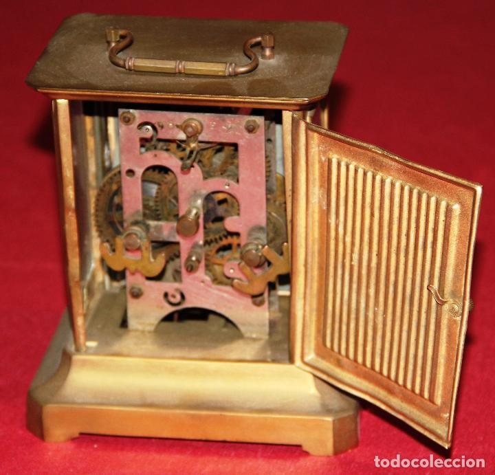 Relojes de carga manual: ANTIGUO RELOJ DE CARRUAJE JUNGHANS - Foto 9