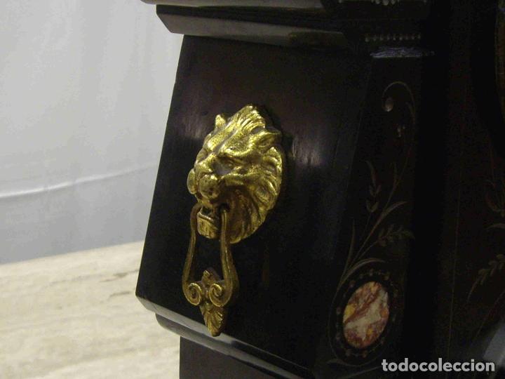 Relojes de carga manual: RELOJ TEMPLO MARMOL NEGRO - Foto 6