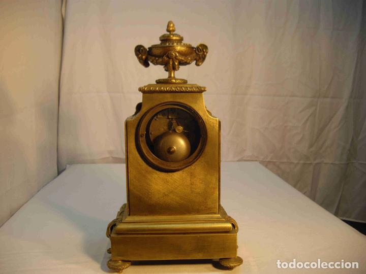 Relojes de carga manual: RELOJ BRONCE FLORES ESFERA - Foto 6
